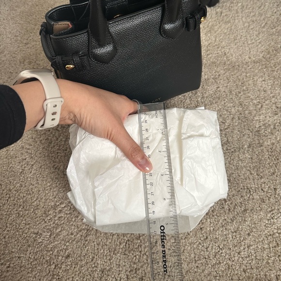Burberry Baby Banner Black Handbag - Picture 11 of 12